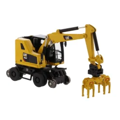 1/87 Caterpillar M323F Railroad Wheeled Excavator
