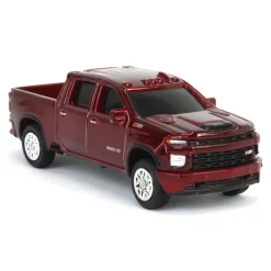 1/64 Chevy Silverado 2500HD Z71 Cajun Red, Collect N Play by ERTL