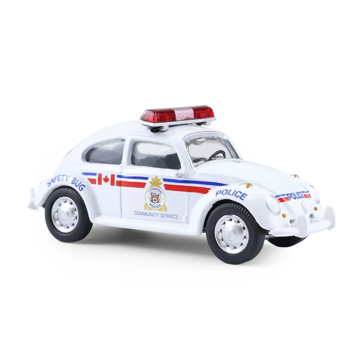 1/64 Classic Volkswagen Beetle, London, Canada Police Community Service Safety Vehicle, Club Vee-Dub Series 21