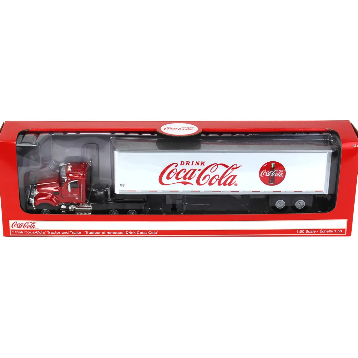 1/50 Coca-Cola Truck with 53ft Trailer