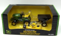 1/16 Collector Edition John Deere X595 Garden Tractor w/ Cart & Mower Deck