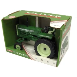 1/16 Collector Edition White Oliver 1555 Wide Front with Fenders by ERTL