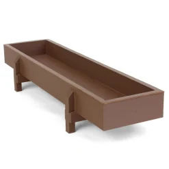 1/16 Dark Wooden Feed Bunk, 3D Printed