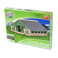 1/87 Deluxe Cattle Barn with Drive Thru Bay