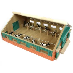 1/87 Deluxe Cattle Barn with Drive Thru Bay