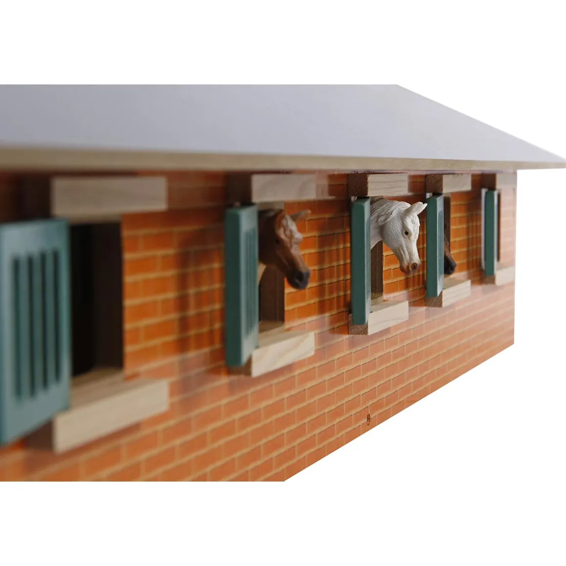 1/32 Deluxe Horse Stable with 9 Stalls