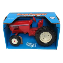 1/16 Diecast Red Tractor with Plastic Wheels by ERTL