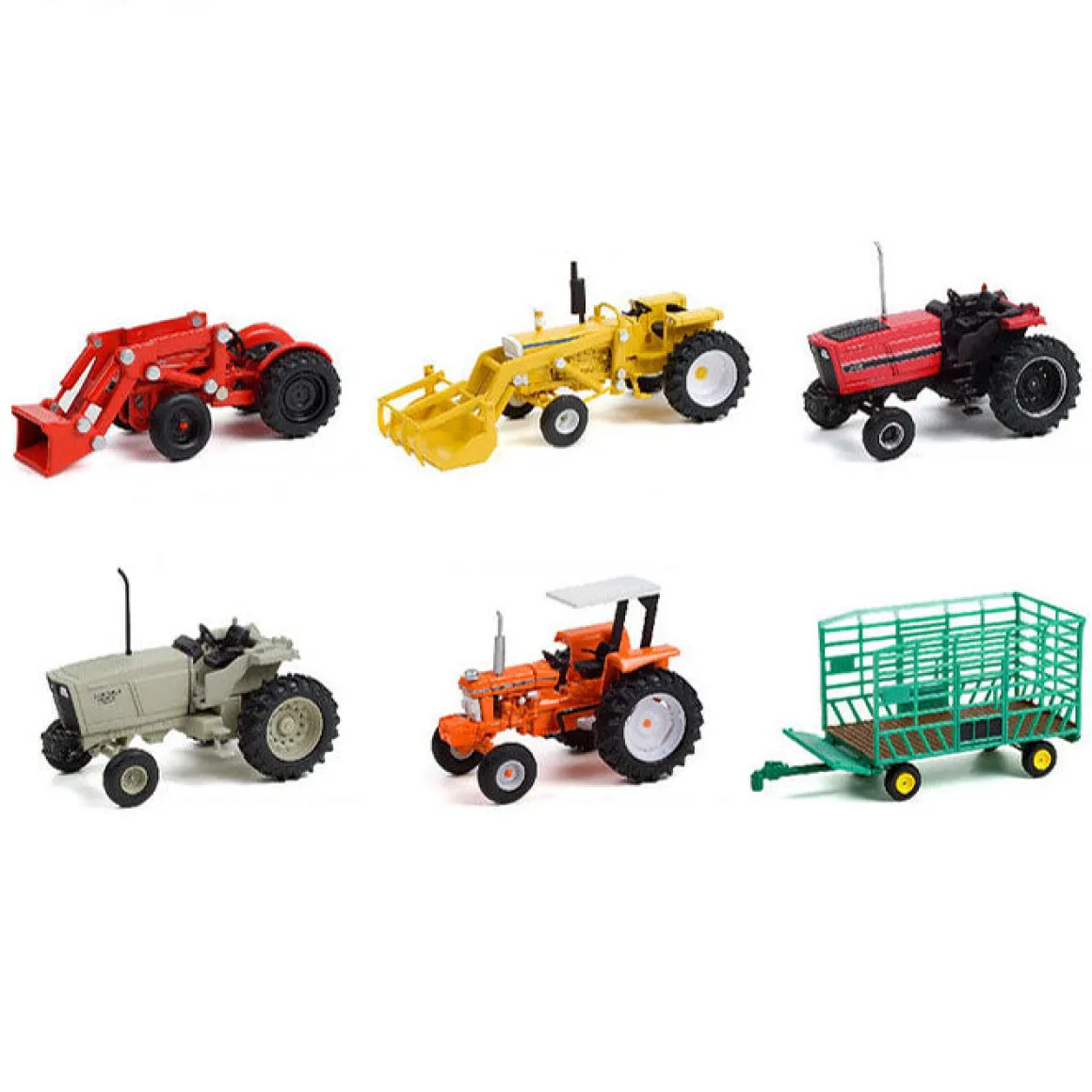 1/64 Down on the Farm series 6, Six Vehicle SEALED Set, Greenlight Collectibles