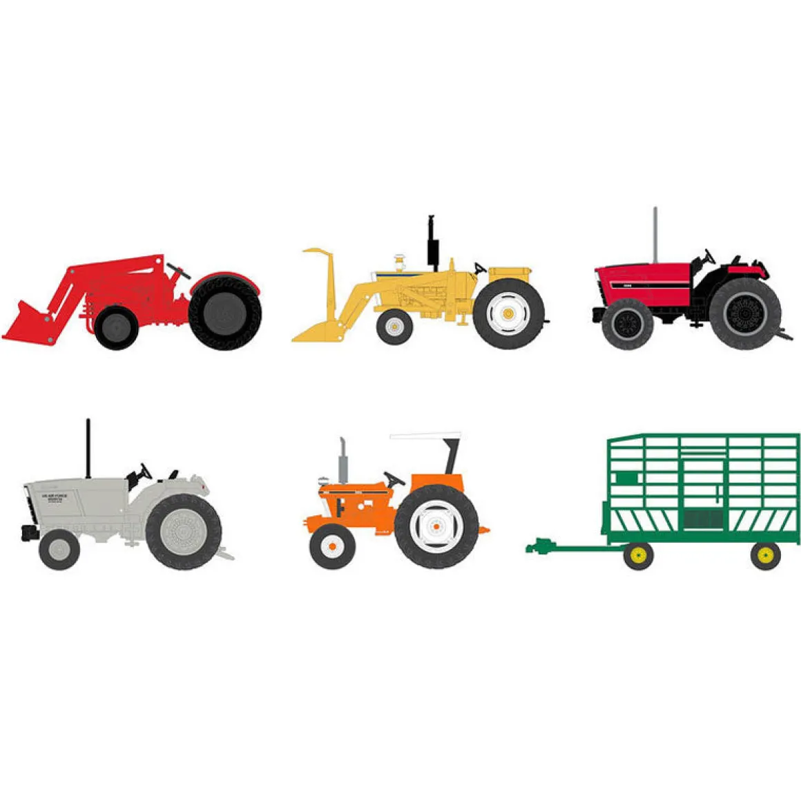 1/64 Down on the Farm series 6, Six Vehicle SEALED Set, Greenlight Collectibles