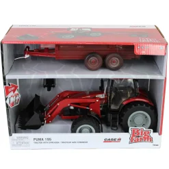 1/16 ERTL Big Farm Case IH Puma 195 with Loader & "Muddy" Spreader