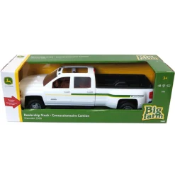 1/16 ERTL Big Farm Chevrolet 3500 John Deere Dealership Dually Pickup Truck