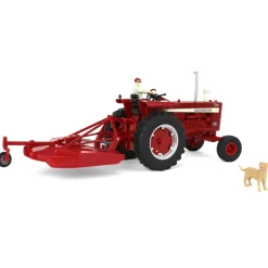 1/16 ERTL Big Farm Farmall 1256 with Mower & Figures