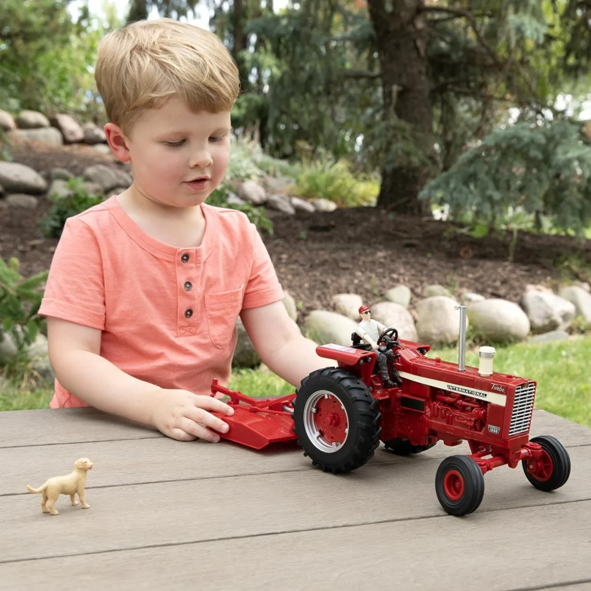 1/16 ERTL Big Farm Farmall 1256 with Mower & Figures