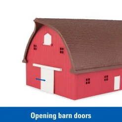 1/64 ERTL Farm Country Round Gable Barn Set
