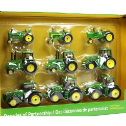 1/64 ERTL 75th Anniversary Edition John Deere 9 Piece Set