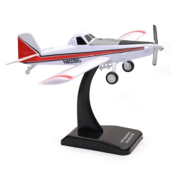1/60 Exclusive Edition Red & White Air Tractor AT-502 AG Spray Crop Duster Airplane by New Ray