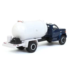 1/64 Exclusive Limited 1984 Chevy C-60 Propane Truck with Blue Cab