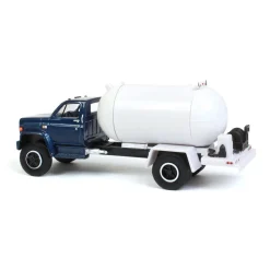 1/64 Exclusive Limited 1984 Chevy C-60 Propane Truck with Blue Cab