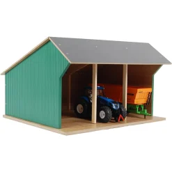 1/32 Farm Machinery 3 Bay Shed