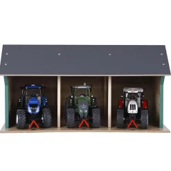 1/32 Farm Machinery 3 Bay Shed