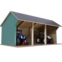 1/32 Farm Machinery 3 Bay Shed