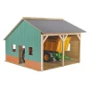1/16 Farm Machinery 2 Bay Shed