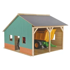 1/16 Farm Machinery 2 Bay Shed
