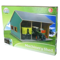 1/16 Farm Machinery 3 Bay Shed with High Roof