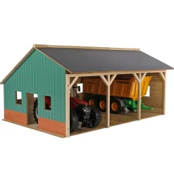 1/16 Farm Machinery 3 Bay Shed