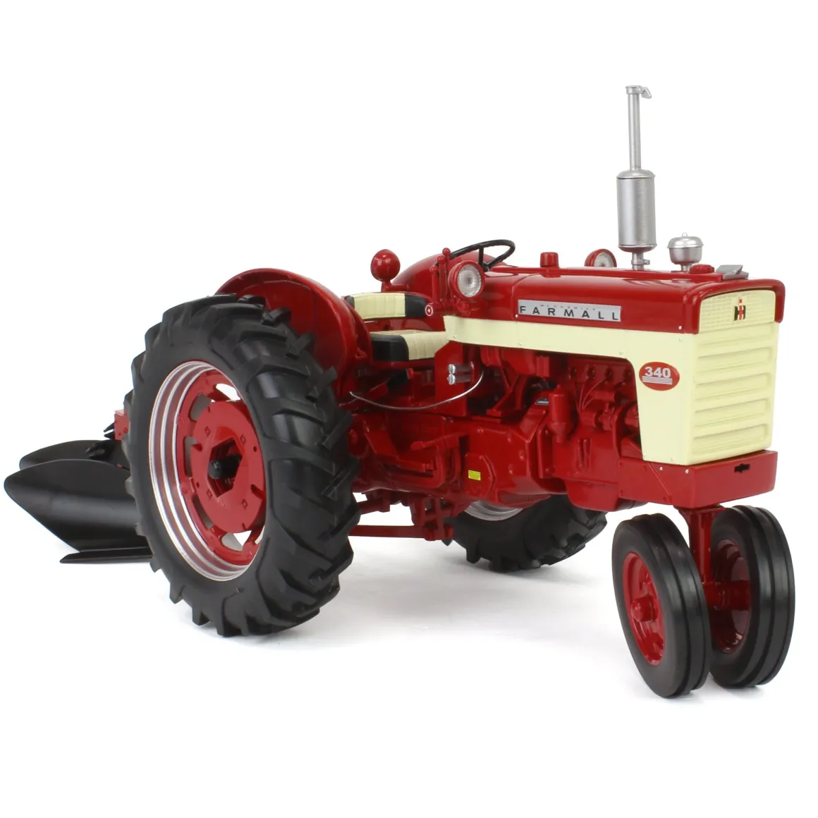 1/16 Farmall 340 Gas Narrow Front with 2 Bottom Plow