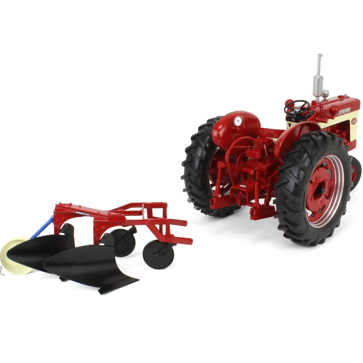 1/16 Farmall 340 Gas Narrow Front with 2 Bottom Plow