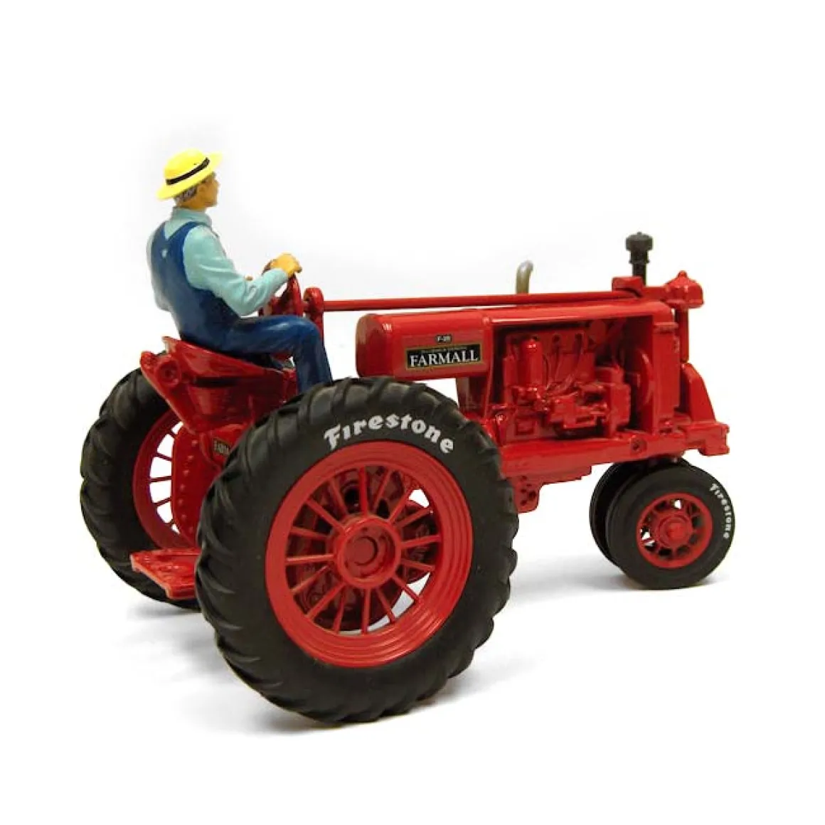 1/16 Farmall F-20 with Firestone Tires & Lowell Davis Figurine, 1st in Firestone Series