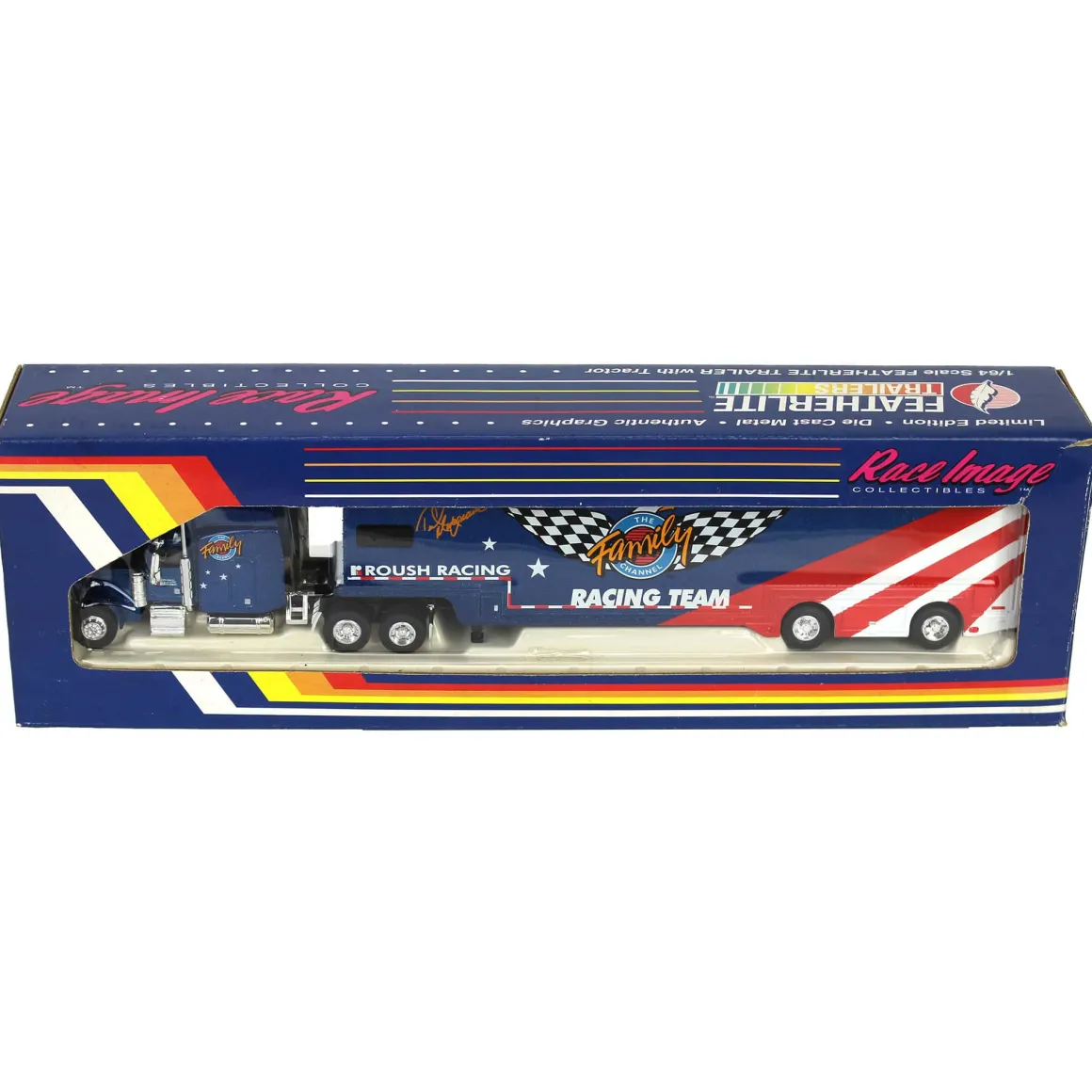 1/64 Featherlite Trailer with Peterbilt Tractor, Limited Edition