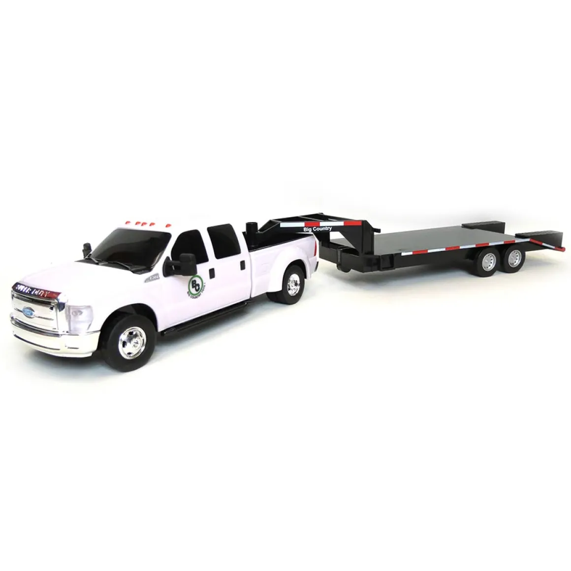 1/20 Flatbed Gooseneck Trailer with Ramps by Big Country Toys