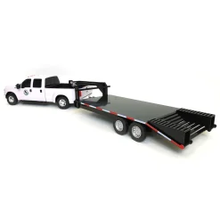 1/20 Flatbed Gooseneck Trailer with Ramps by Big Country Toys