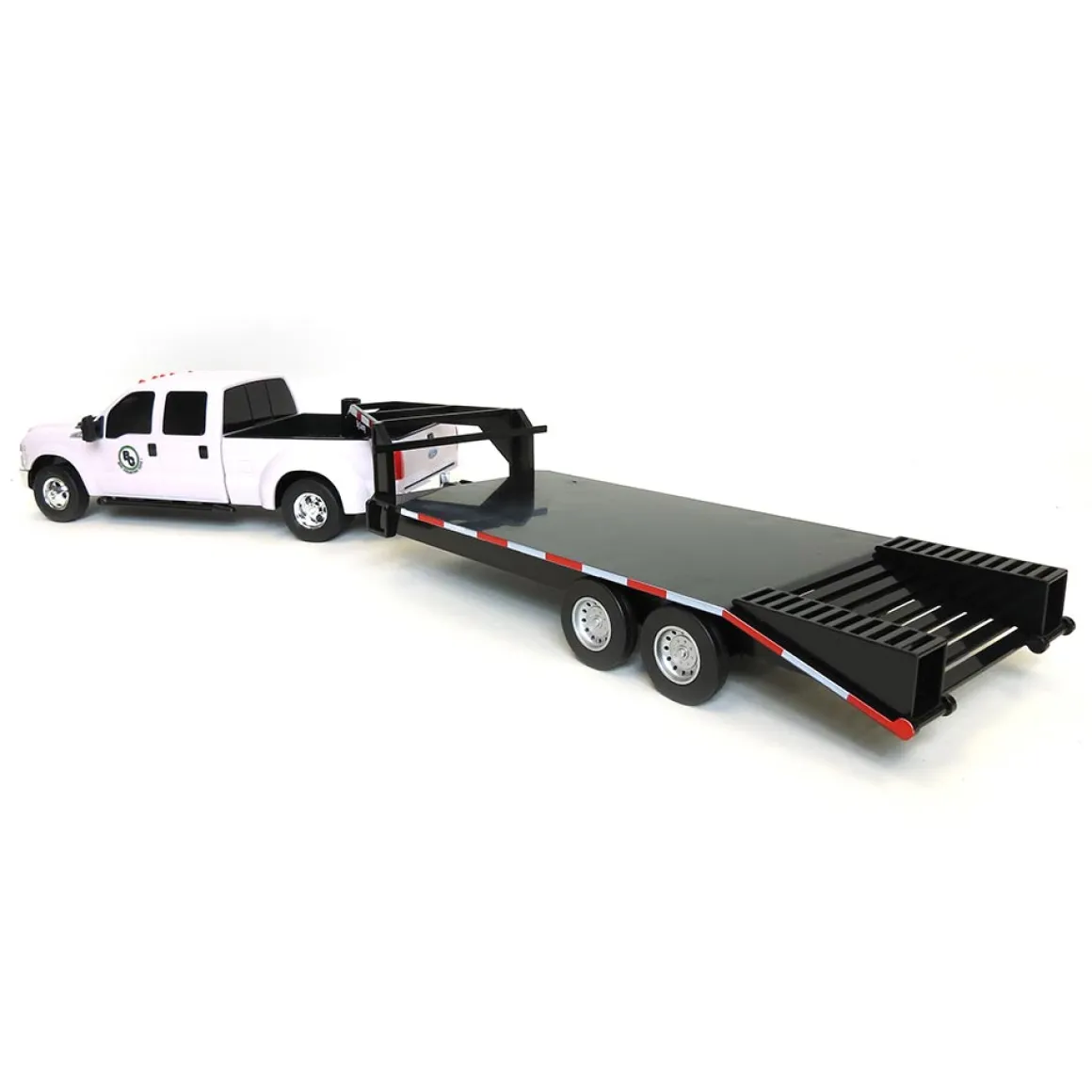 1/20 Flatbed Gooseneck Trailer with Ramps by Big Country Toys