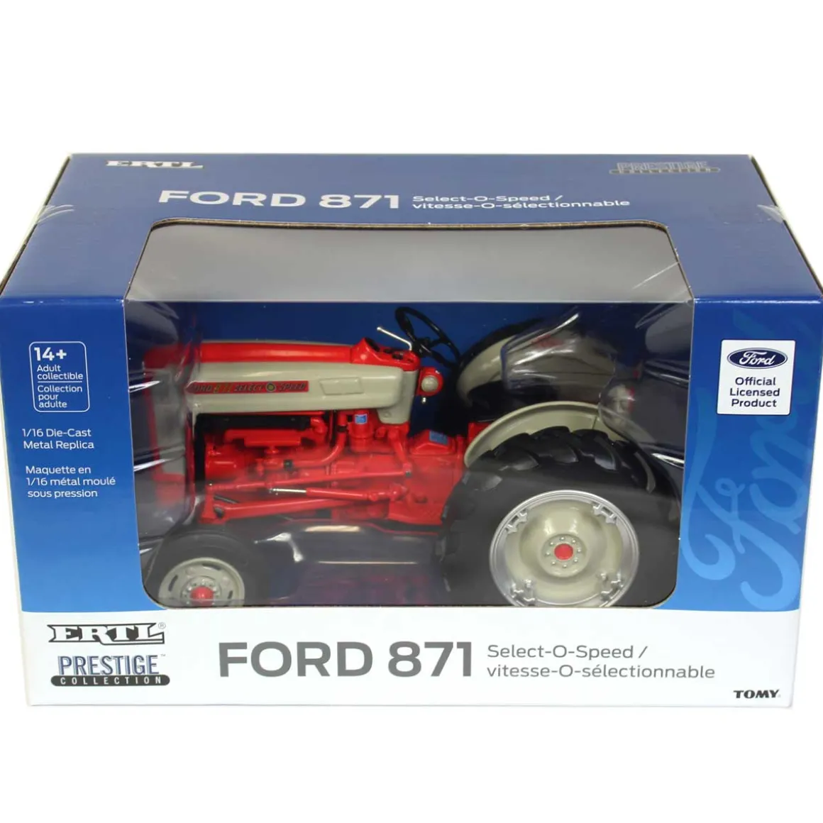 1/16 Ford 871 Select-O-Speed Wide Front, ERTL Prestige Collection