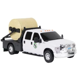 1/20 Ford F-350 Flatbed with Bale Bed & Bale by Big Country Toys