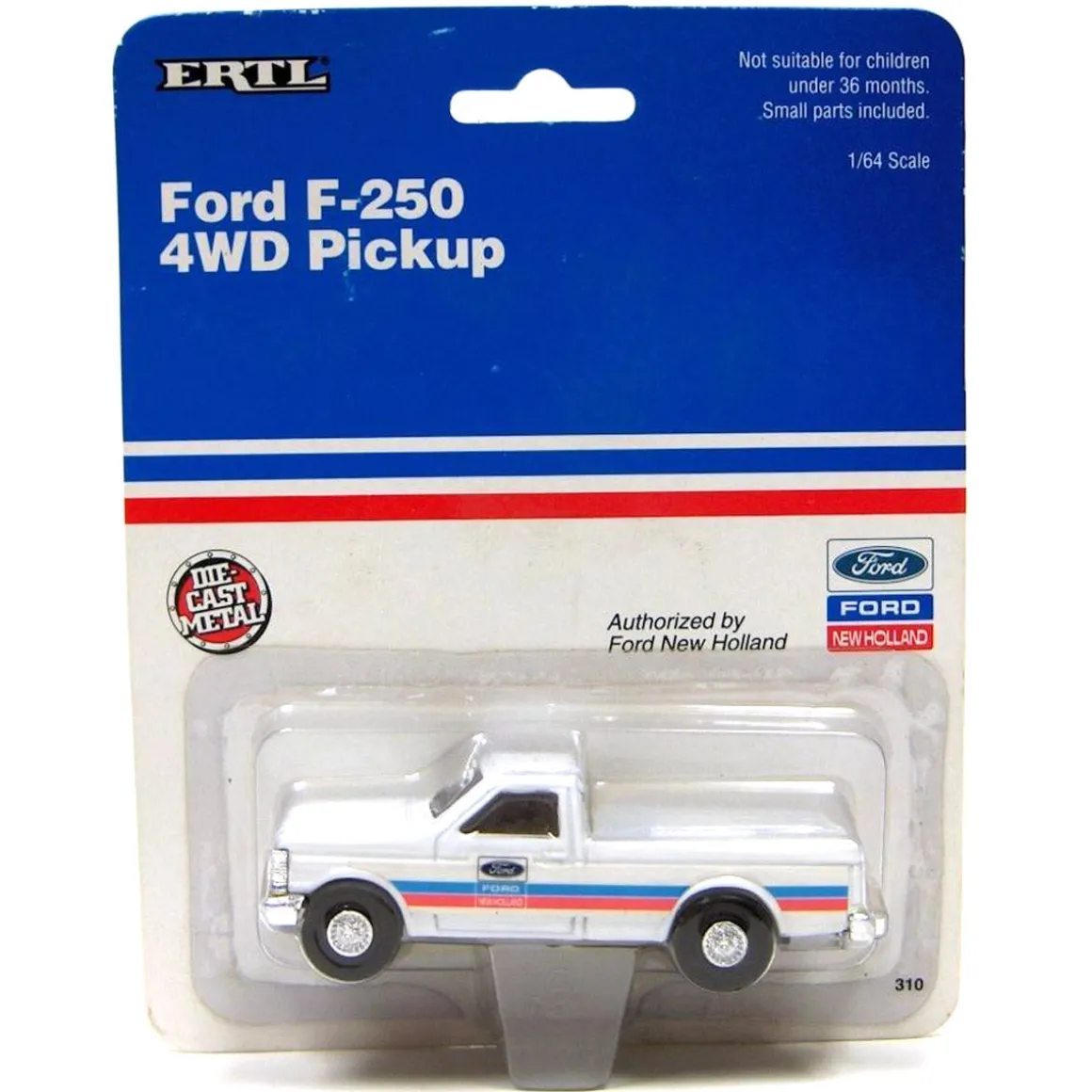 1/64 Ford F-250 4WD Pickup with Bumper Hitch by ERTL