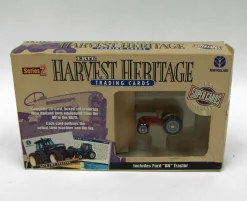 1/64 Ford 8N with ERTL New Holland Harvest Heritage Series 2 Trading Cards