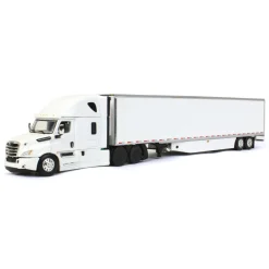 1/64 Freightliner 2018 Cascadia Sleeper w/ 53' Utility Trailer & Carrier Reefer, DCP by First Gear