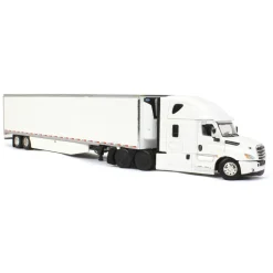 1/64 Freightliner 2018 Cascadia Sleeper w/ 53' Utility Trailer & Carrier Reefer, DCP by First Gear