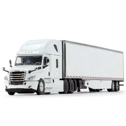 1/64 Freightliner 2018 Cascadia Sleeper w/ 53' Utility Trailer & Thermo King Reefer, DCP by First Gear