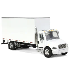 1/64 Freightliner M2 Van Box Truck, Blank White