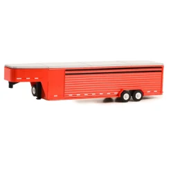 1/64 26ft Continuous Gooseneck Trailer, Red, Hitch & Tow Trailers