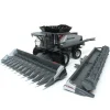 1/64 Gleaner S97 Combine with Duals, Draper Grain and Corn Heads