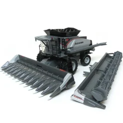 1/64 Gleaner S97 Combine with Duals, Draper Grain and Corn Heads