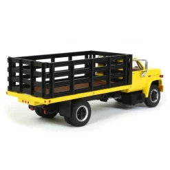 1/64 GMC 6500 Stake Bed, Yellow with Black Stakes, First Gear Exclusive