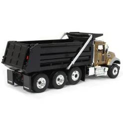 1/34 Gold & Black Mack Granite MP Engine Series Dump Truck by First Gear