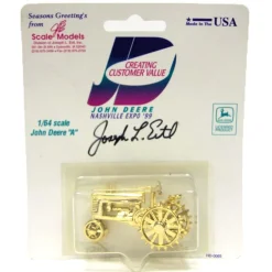 1/64 Gold John Deere A by Scale Models, 1999 Nashville Expo